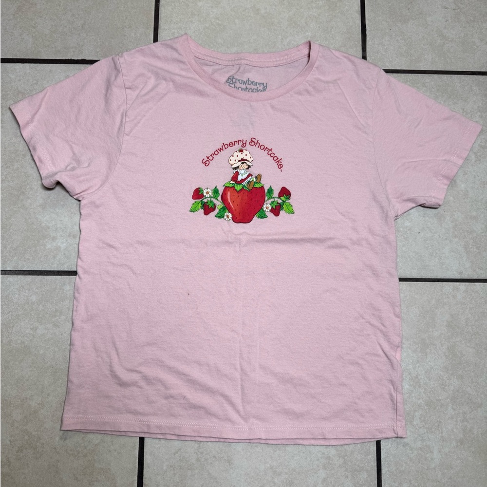Strawberry Shortcake Pink Graphic Tee for Kids